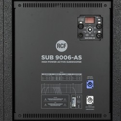 Rcf SUB 9006-AS 2x18 inç 3600 Watt RMS Reflex Aktif Subbass - 6