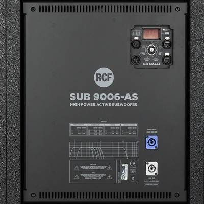 Rcf SUB 9006-AS 2x18 inç 3600 Watt RMS Reflex Aktif Subbass
