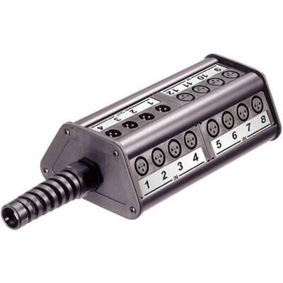 NSB2A-20/4 20 Giriş 4 Çıkış XLR Analog Stage Box - 1