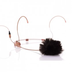 HS1-P Headset Mikrofon Profesyonel Headset Mikrofon (Pembe) - Thumbnail