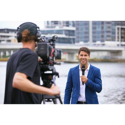 Interview PRO Kablosuz Kondenser Röportaj Mikrofonu - 9