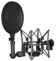 Rode - RODE SM6 Shockmount + PopFiltre Shock Mount (NT1-A, NT2-A, NT1000, NT2000, NTK, K2, Podcaster ve Procaster)