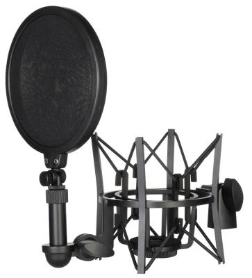 RODE SM6 Shockmount + PopFiltre Shock Mount (NT1-A, NT2-A, NT1000, NT2000, NTK, K2, Podcaster ve Procaster)