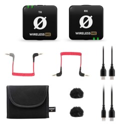Wireless ME Dual İki Vericili Kompakt Telsiz Mikrofon Sistemi - 4