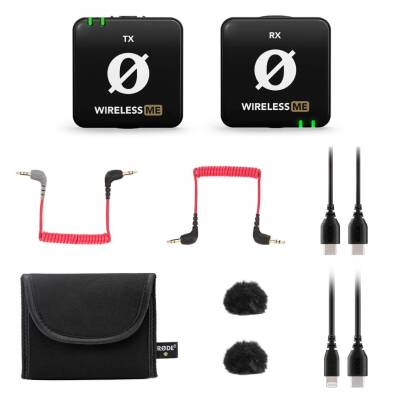 Wireless ME Dual İki Vericili Kompakt Telsiz Mikrofon Sistemi - 4