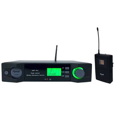 R 201 YAKA UHF Wireless Telsiz Yaka Mikrofonu