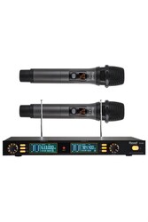 R 202 E-E İki Kanal UHF Telsiz Mikrofon - Roof