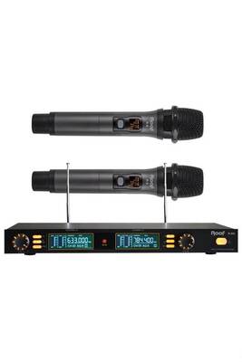 R 202 E-E İki Kanal UHF Telsiz Mikrofon - 1
