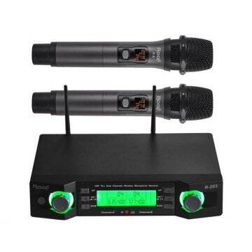 R 203 E-E İki Kanal UHF Telsiz Mikrofon - 1