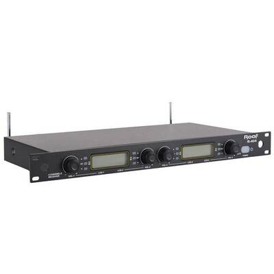 R-404 UHF 4 Kanal Kablosuz Wireless Receiver