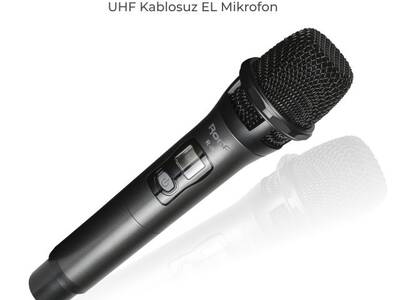 R-8 UHF Wireless El Mikrofonu - 1