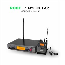 Roof - R M20 Wireless Stereo In-Air Monitör Kulaklık