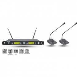 Roof - R-1250S (2 Kürsü) Wireless Mikrofon