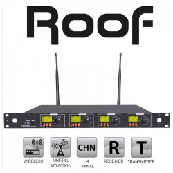 Roof - R-4004 Alıcı 4'lü Dijital