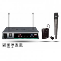 Roof - R-720 (1 El+1 Yaka) Wireless Mikrofon