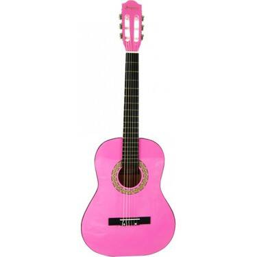CG851P 4/4 Klasik Gitar (Pembe)