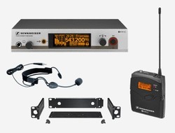 Sennheiser - Sennheiser EW 312 RESENTATION SET - Uhf Yaka Tipi Telsiz Mikrofon /