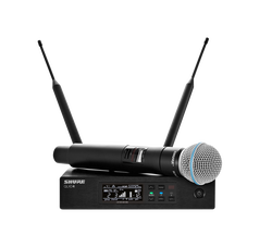 Shure - QLXD24E/B58 El Tipi Kapsül Telsiz Mikrofon Seti