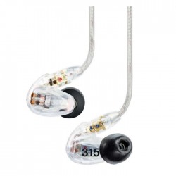 Shure - SE315-CL Tek sürücü kablo çıkarabilir yalıtımlı Inear kulaklık