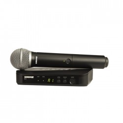 Shure - BLX24E/PG58 Kablosuz PG58 El Mikrofonu Sistemi