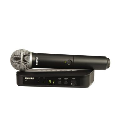 BLX24E/PG58 Kablosuz PG58 El Mikrofonu Sistemi - 1