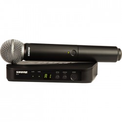 Shure - BLX24E/SM58 Kablosuz SM58 El Mikrofonu Sistemi