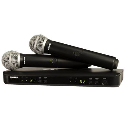 BLX288E/SM58 Kablosuz SM58 El Mikrofonu Sistemi