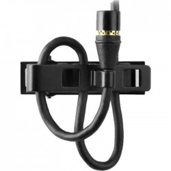Shure - MX150B/C-XLR Kardioid Condenser Yaka Mikrofonu - Siyah
