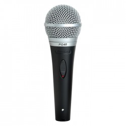 Shure - PG48-XLR Dinamik Vokal ve Karaoke Mikrofonu