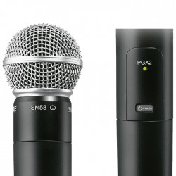 PGX24E/SM58 El Tipi Telsiz Mikrofon Sistemi - Thumbnail