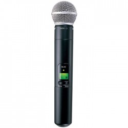 Shure - SLX2/SM58 Dahili Vericili SM58 El Tipi Telsiz Mikrofon