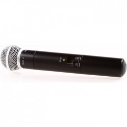 SLX2/SM58 Dahili Vericili SM58 El Tipi Telsiz Mikrofon - Thumbnail