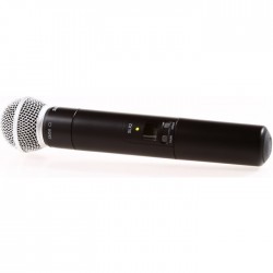 SLX2/SM58 Dahili Vericili SM58 El Tipi Telsiz Mikrofon - 2