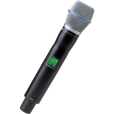 UR2/BETA87C Dahili Vericili BETA 87C El Tipi Telsiz Mikrofon