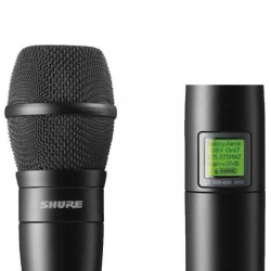 UR2/KSM9/BK Dahili Vericili KSM9 El Tipi Telsiz Mikrofon (Siyah) - Thumbnail