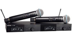 Shure - SLXD24DE/B58 İkili Kablosuz El Mikrofonu