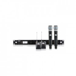 Shure - ULXD124QE/B87 Dörtlü Combo Sistem