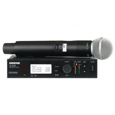 ULXD24E/SM58 Kablosuz El Mikrofonu - 1