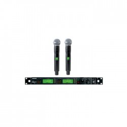 Shure - UR24D+/SM58 Çift Sistem W/Cascade