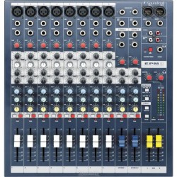 Soundcraft - Live EPM8 - 8 Kanal Deck Mikser