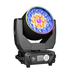 Deron 19QZ V2 19x10W Zoomlu Wash Moving Head Robot - Ssp