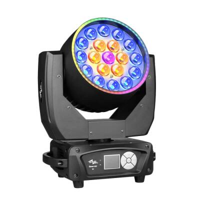 Deron 19QZ V2 19x10W Zoomlu Wash Moving Head Robot - 1