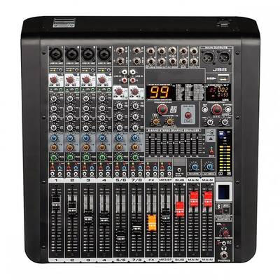 FX 8L Bluetoothlu Efektli 8 Kanal Deck Mikser - 1