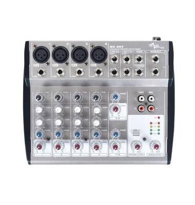 MX802 8 Kanal Kompakt Deck Mikser - 1