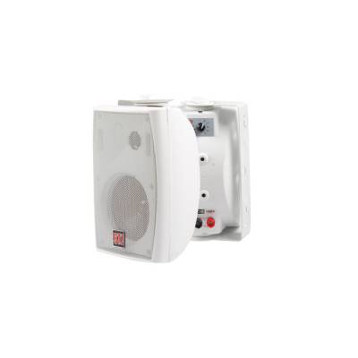 CON-06(WHITE) Sütun Tipi Plastik Hoparlör - 1