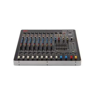 DM-108 8 Mono + 1 Stereo +2 Grup Deck Mikser - 1