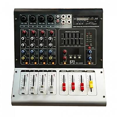GY-40 (MA-4000) 2x450W Peak 6 Kanal Power Mikser - 1