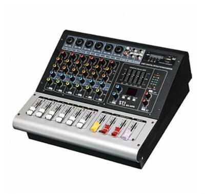 GY-60 (MA 6000) 2x250W 8 Kanal ve 6 Mono 1 Stereo Efektli Power Mikser - 1