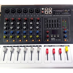 GY-60 (MA 6000) 2x250W 8 Kanal ve 6 Mono 1 Stereo Efektli Power Mikser - 2