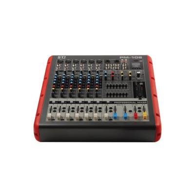 PM-106 6 Mono + 1 Stereo +2 Grup Power Mikser - 1